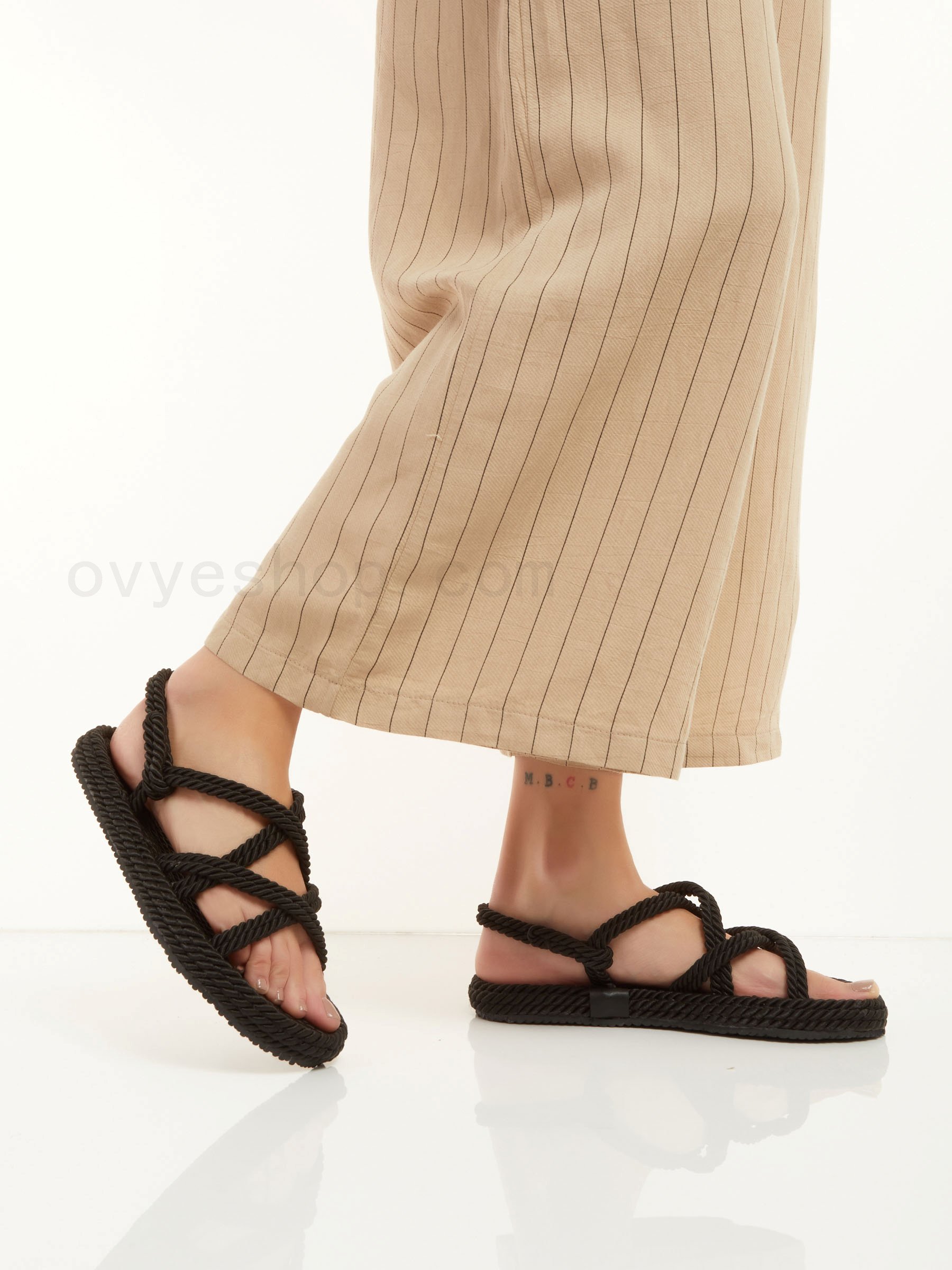 (image for) Prezzo Rope Flat Sandals F0817885-0712 ovye saldi